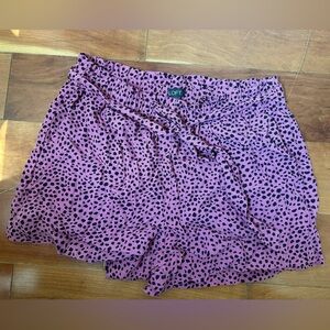 LOFT tie waist shorts